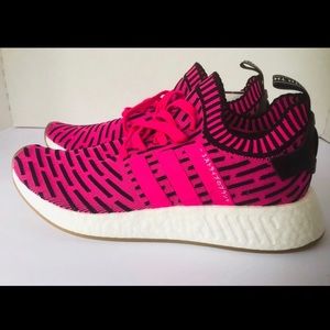Adidas pink NMDs size 9